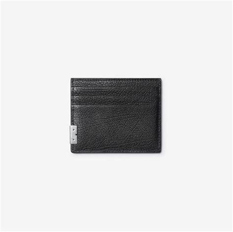 Tall B Cut Card Case in Black 